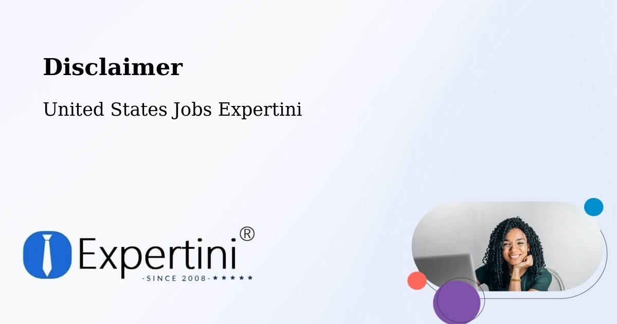 Disclaimer - United States Jobs Expertini